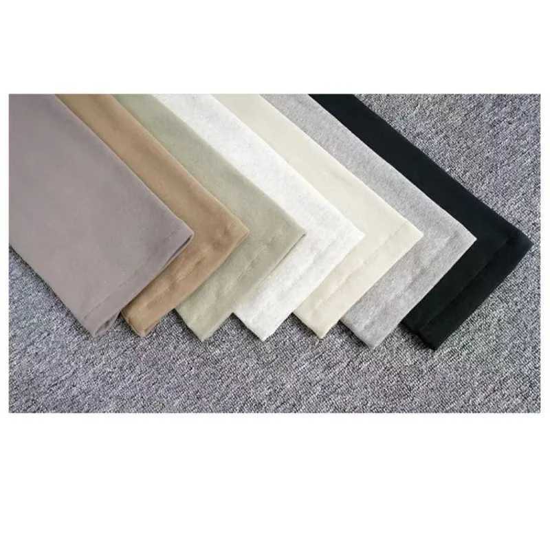 Season 8 Classic Brand Mens Straight Pants Luxury Design Double Row Plush Letter Straight Pants Street Couple Cotton Pants W250505