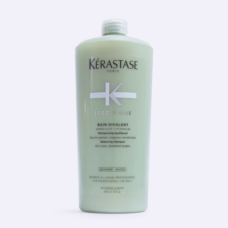Dual function shampoo 1000ml, oily scalp, dry hair, refreshing, oil controlling, clean, oil removing, silicon free