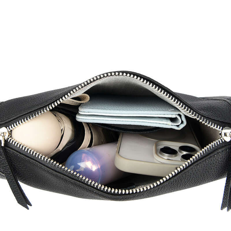 Top Layer Cowhide Shoulder New Genuine Leather Women S Premium Sense Crossbody Bag Versatile Commuting Handbag