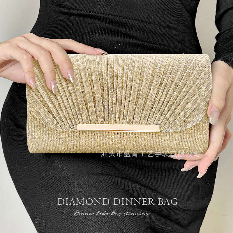 Dinner Bag Fine Powder Hardware Edge Strip Women S Handheld Shell Pattern Cover Small Square Bag Party Banquet KQ