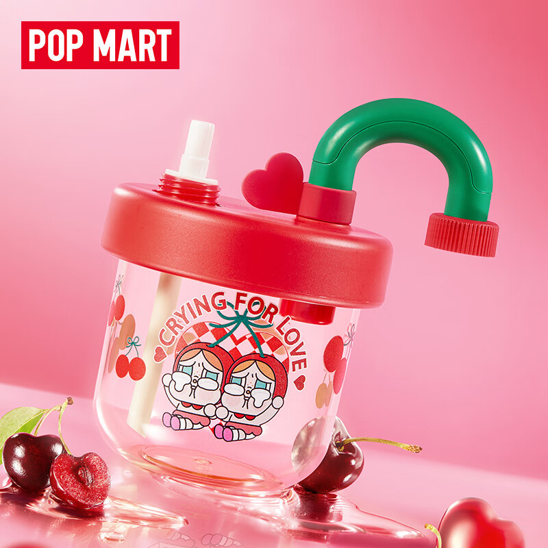 CRYBABY Cute Cartoon Anime Peripheral Series Children's Straw Cup Raw Gift