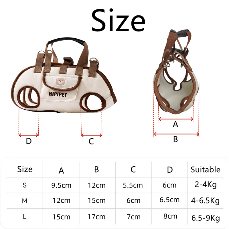 Fashion Dog Carrier Dog Sturdy Oxford Cloth Carrier for Small Dogs with Side Storage Pocket, Portable Messenger Bag, Collapsible Travel Puppy Carrier 