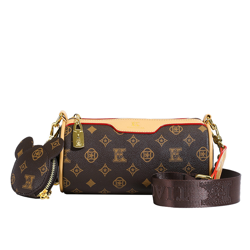 Spring 2025 Retro-Inspired Boston Pillow Bag - Luxury Mini Crossbody Purse | Designer Textured Vegan Leather & Convertible Chain Strap Free Shipping