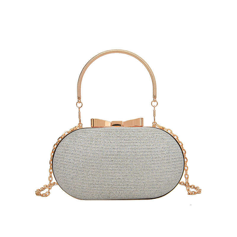 Dinner Bag Banquet With High Appearance And Shiny Butterfly Hand Holding Banquet Women S Small Dress Party Bag Chain Strap Shoulder Bag KQ