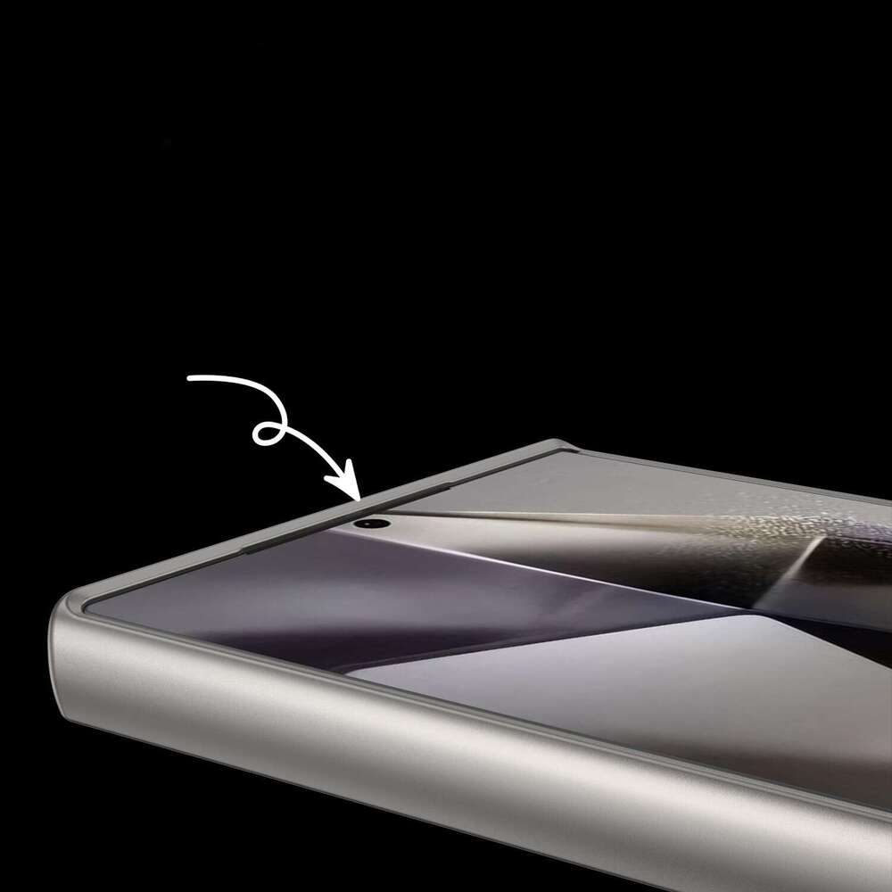 Suitable for Samsung S24Ultra phone AG back cover ultra-thin fashionable solid color skin feel S24U protective case