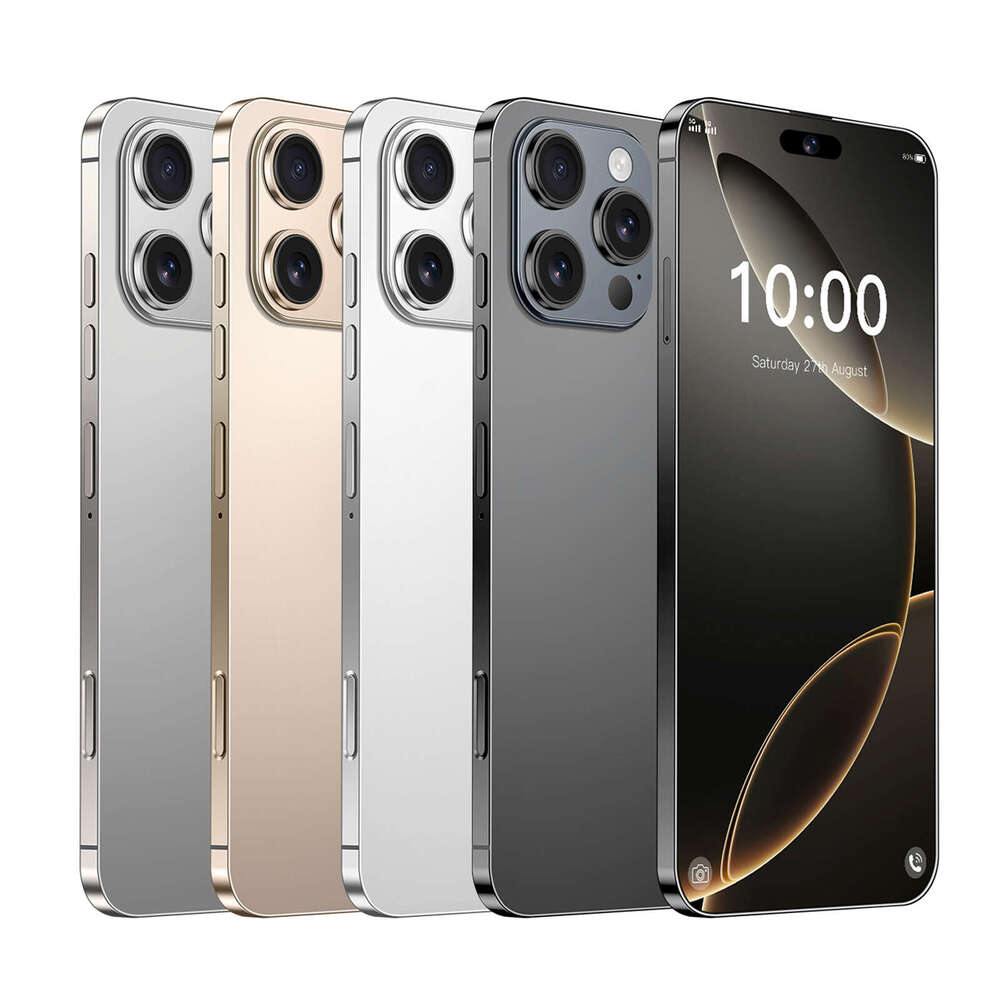 2025 Hot Sale Smartphone I16 Pro Max 7.3 inch Full Screen Original Cellphone 16G+1T Dual SIM Card 8000mAh Mobile Phones Global Version Multi-Language 