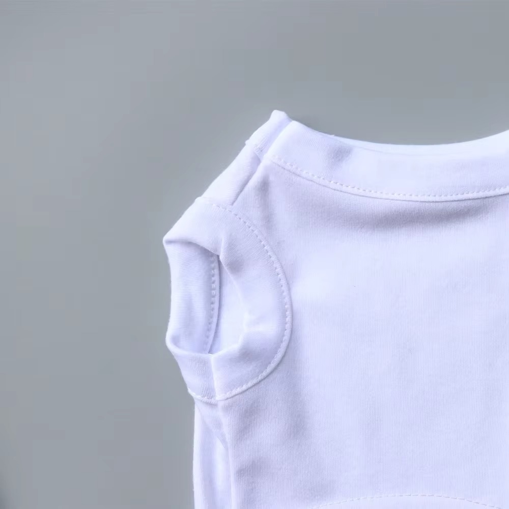 Summer Dog Clothes Dog Shirt Vest Imitating Trends Design Letter Cherry Pattern Stretchy Dog T-Shirts Soft Cool Pet Apparel for Puppy Small Medium Dog