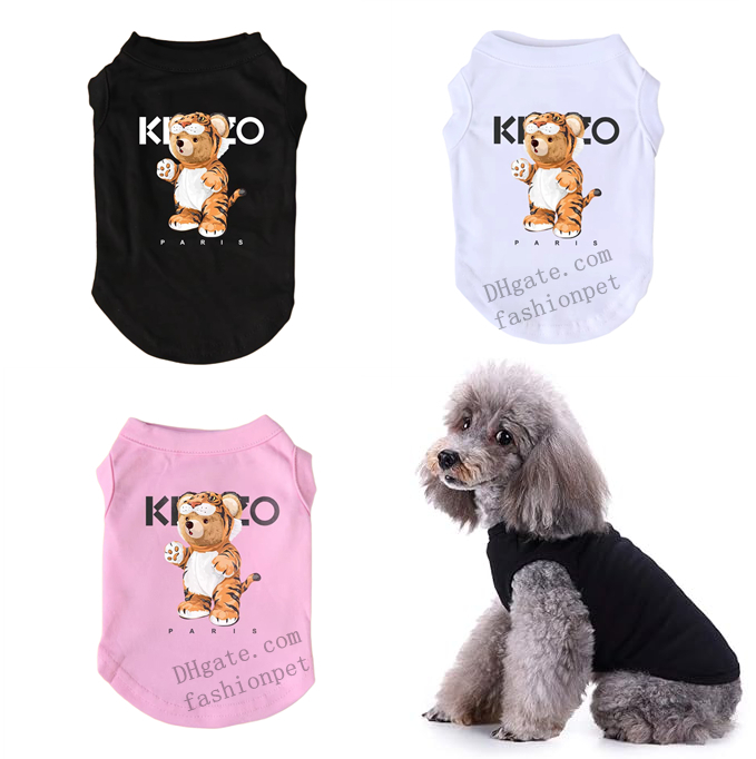Dog Shirts Clothes for Small Dogs Boy Girl, Imitating Design Cute Little Bear Pet T-Shirts, Comfortable Summer Vest Beach Wear Clothing for Small Medi