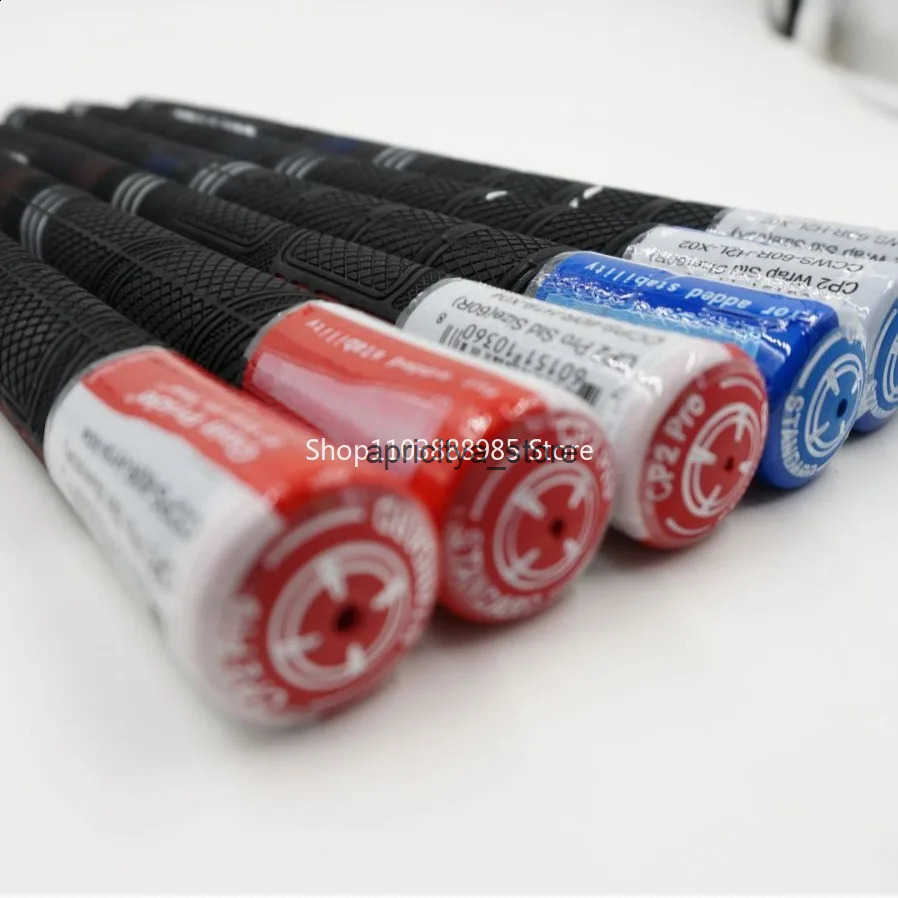 Club Grips 13pcs/lot Wood Golf Club Grip Golf Grip 10pcs CP two Wrap/Pro Rubber Standard/Midsize Iron Wood/Fairway Golf Grip 240909 CL250224 Q250505