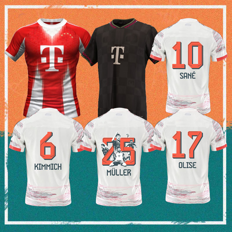 25/26 Player version SANE KANE Soccer Jersey 2025 Home Red GNABRY GORETZKA KIMMICH DAVIES Shirt MUSIALA Beckenbauer OLISE Football uniform