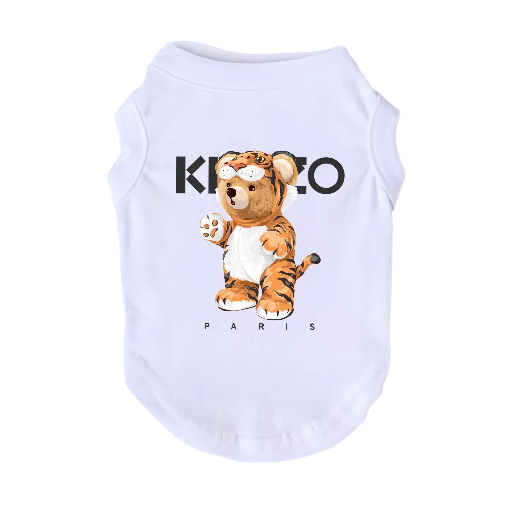 Dog Shirts Clothes for Small Dogs Boy Girl, Imitating Design Cute Little Bear Pet T-Shirts, Comfortable Summer Vest Beach Wear Clothing for Small Medi