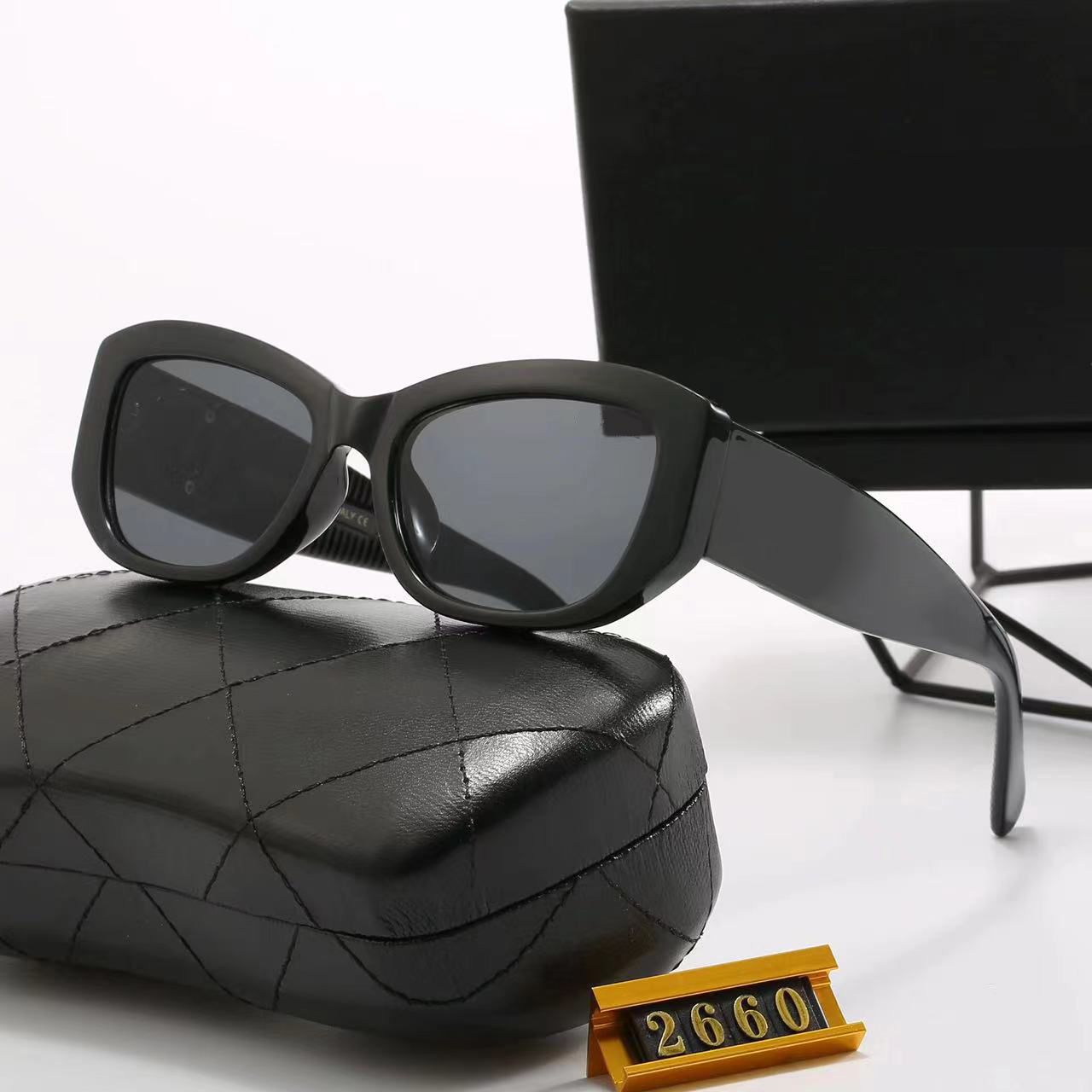 Top Sunglasses Designer For Men Women Sunglasses Glasses Sunglasses Men Unisex Designer Goggle Beach Sun Glasses Retro Small Frame Luxury Design UV400 with Box