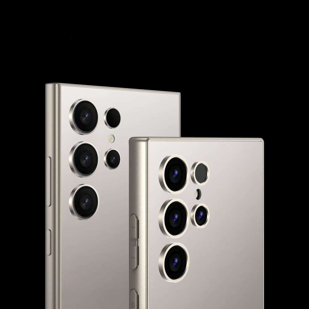 Suitable for Samsung S24Ultra phone AG back cover ultra-thin fashionable solid color skin feel S24U protective case