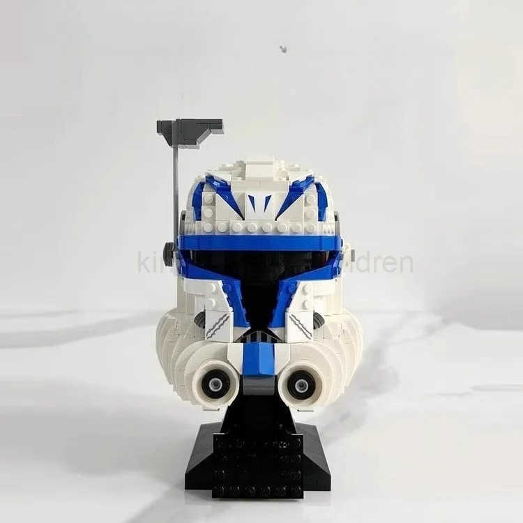 Disney Stormtrooper Building Blocks Darth Vader Captain Rex Head Space Wars Assembly 3D Model Mini Brick Toy For Christmas Gift W250505