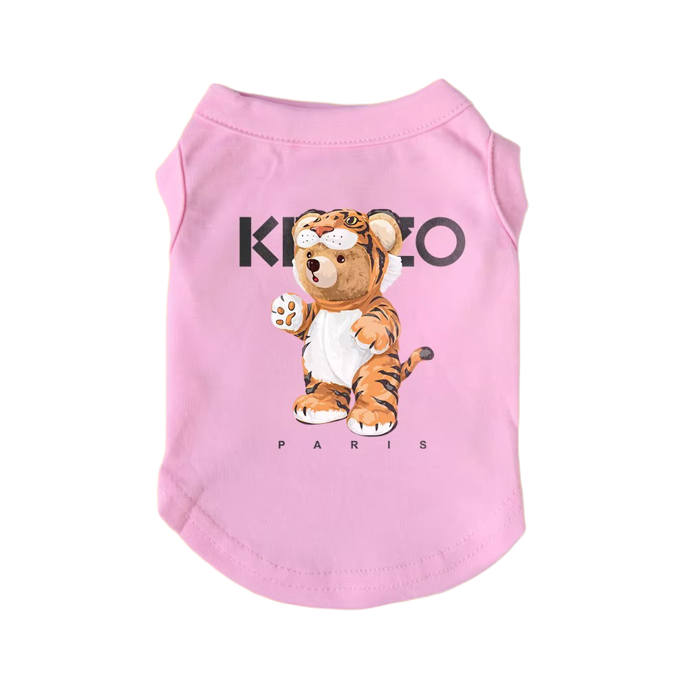 Dog Shirts Clothes for Small Dogs Boy Girl, Imitating Design Cute Little Bear Pet T-Shirts, Comfortable Summer Vest Beach Wear Clothing for Small Medi