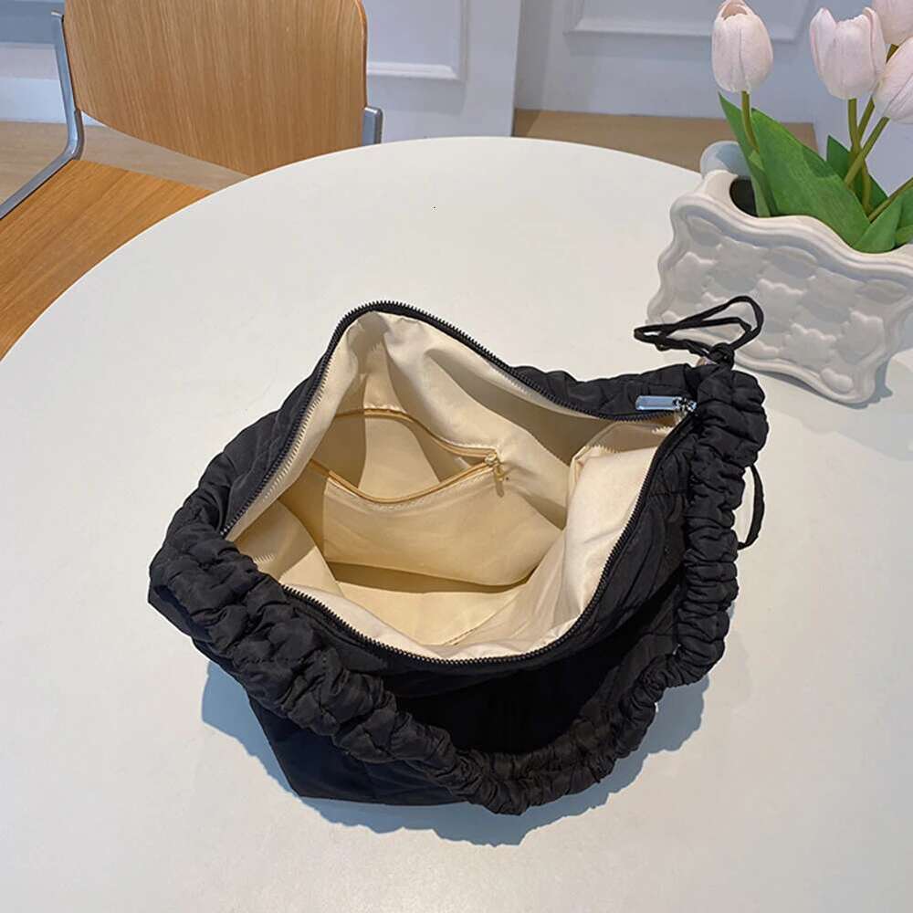 ddmy Cross New Quilted Body for Women Handbags Large Puffer Tote Shoulder Bag Cotton Padded Pleated Puffy Shopping Women's Bags 's