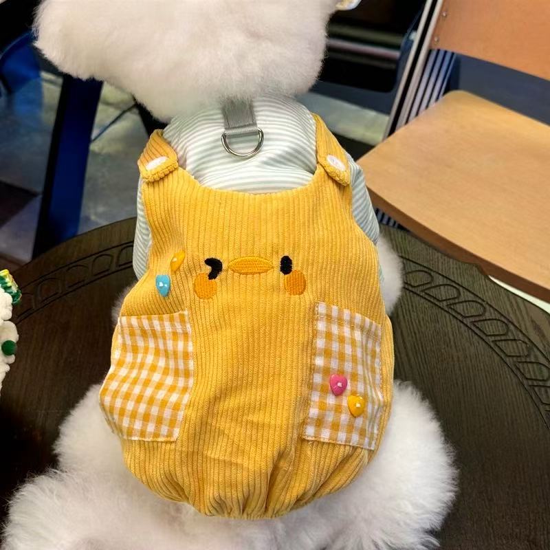 T00140 Dog Clothes Cool Motorcycle Jacket Vest Jacket Schnauzer Teddy Shiba Inu Bichon West Highland Mal