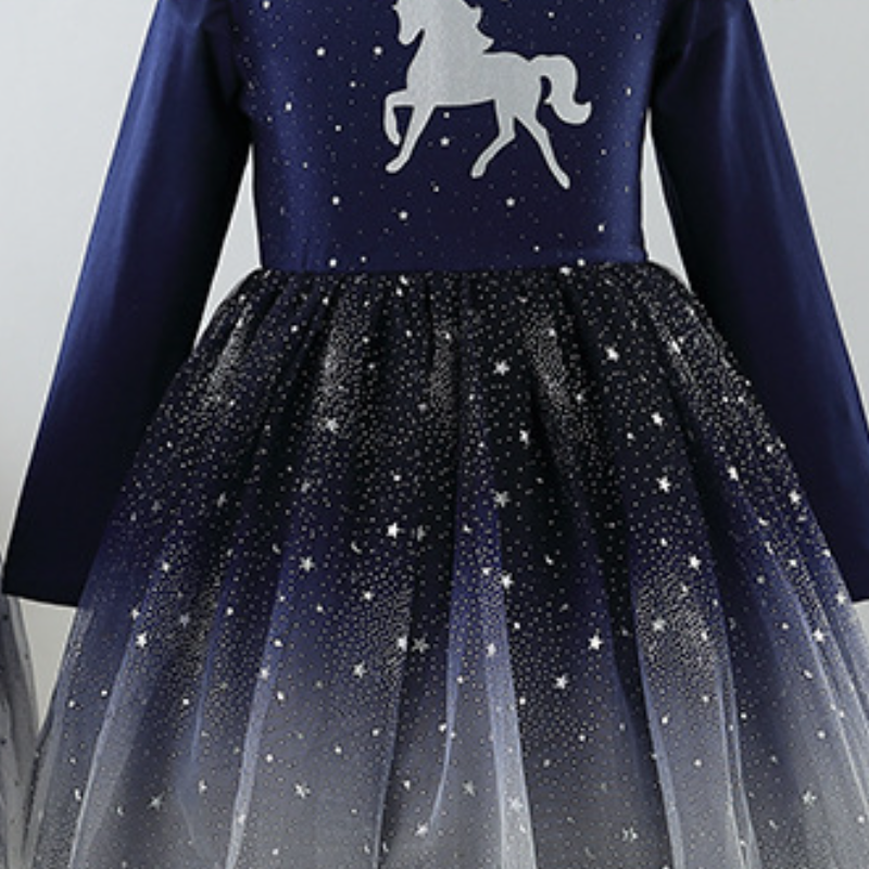 DISNEY Frozen Princess Elsa baby clothes toddler designer clothes little girl's long-sleeved princess dress baby designer