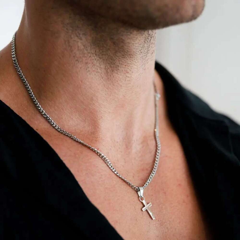 Casual Cross Neckla… - image