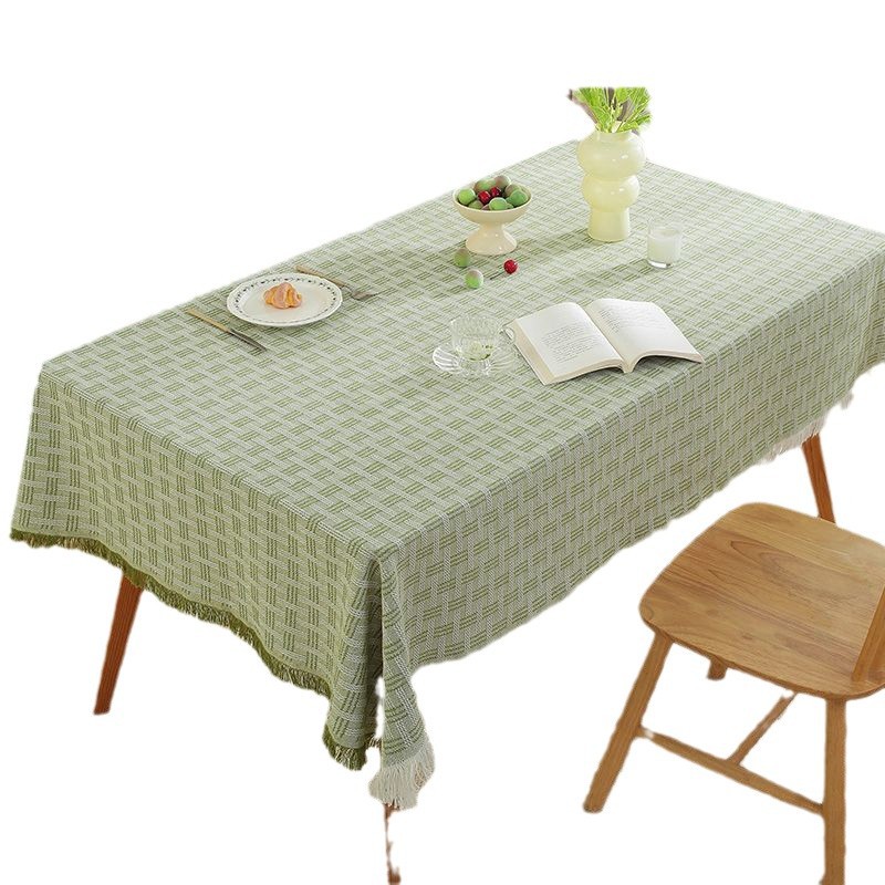XX0404 French cream style tablecloth ins thickened cotton and linen style fabric tablecloth high-grade decorative cloth photo background cloth