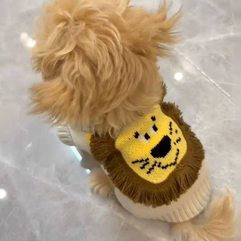 T00139 Dog Clothes Spring and Autumn French Bulldog Schnauzer Bichon Teddy Shiba Inu West Highland Pet Fashion Workwear Vest Clothing