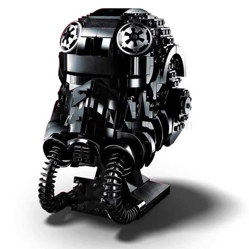 Disney Stormtrooper Building Blocks Darth Vader Captain Rex Head Space Wars Assembly 3D Model Mini Brick Toy For Christmas Gift W250505
