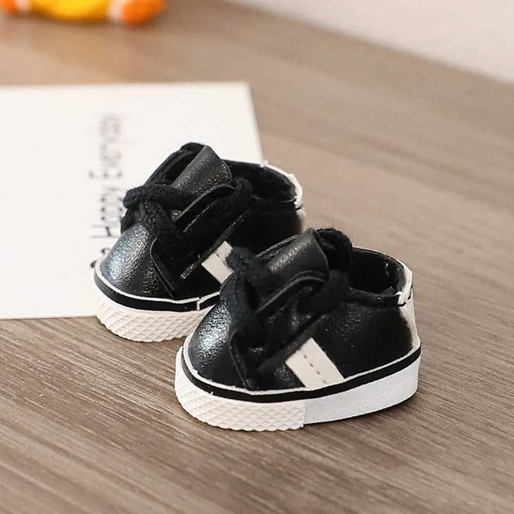 Labubu Mini Leather Boots for 15/17cm Vinyl Dolls - Multi Color Fashion Shoe Accessories Z250504