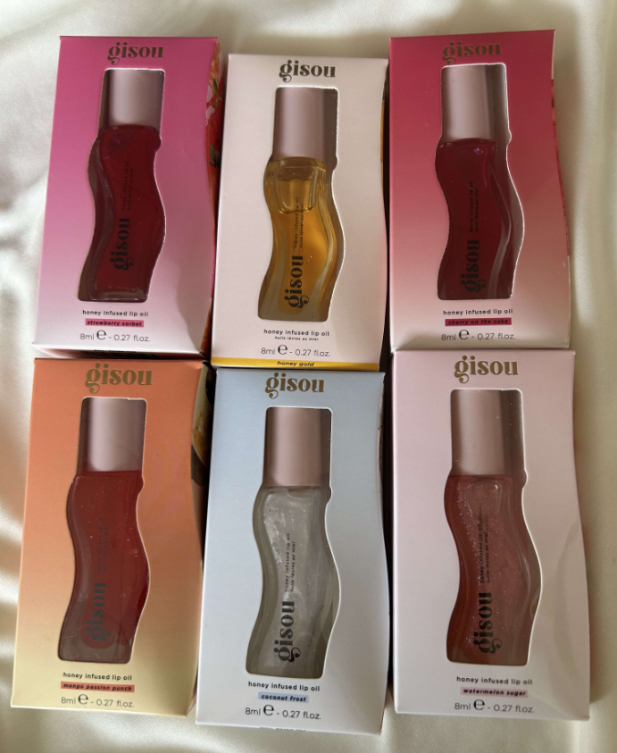 Luxury New Oil Ml Moisturizing Repair Lipstick maquillaje Plump Balm Coconut Frost Honey Gold Strawberry Sorbet Watermelon Sugar Lip Gloss Free Shippi