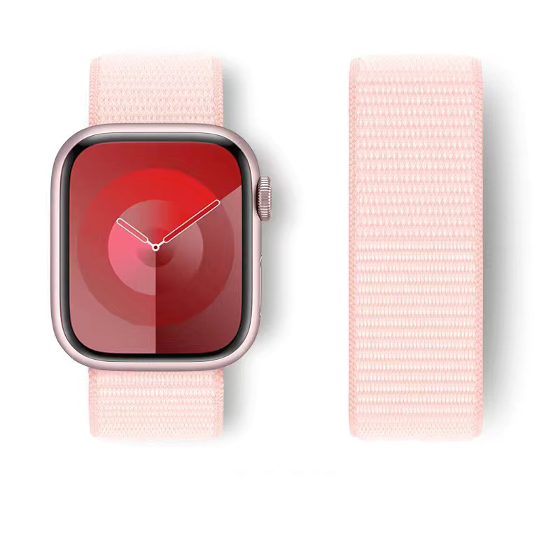 Compatible with apple watchS9/S10 generation iWatch8 Apple Watch strap se Fine woven nylon Ring Ultra2 Smart straps