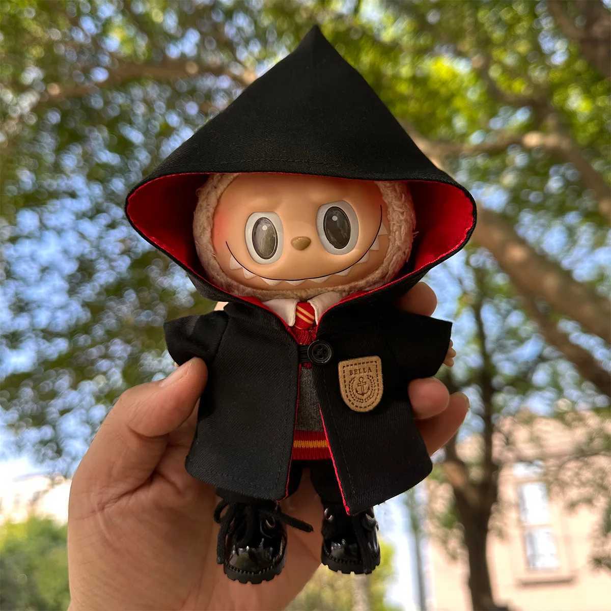 New Labubu 17cm Clothing Doll Magic Academy Clothes Set Pendant Dolls Decoration Hog Warts School Uniform Potter Z250516