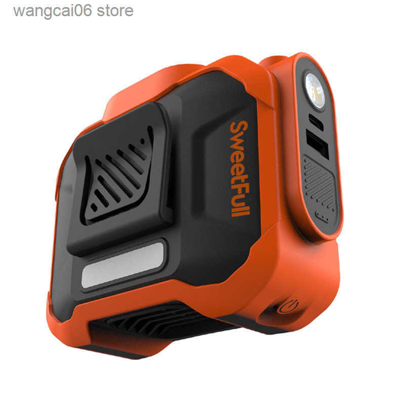 2025 New Outdoor Work Express Waist Hanging Small Usb Charging Long Refrigeration Fan H250505