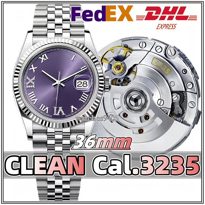 Designer Watches CLean Factory Mens Watch women High Quality Cal.3235 Movement Automatic machinery Luminous Sapphire Waterproof Wristwatches 72H Power Reserve