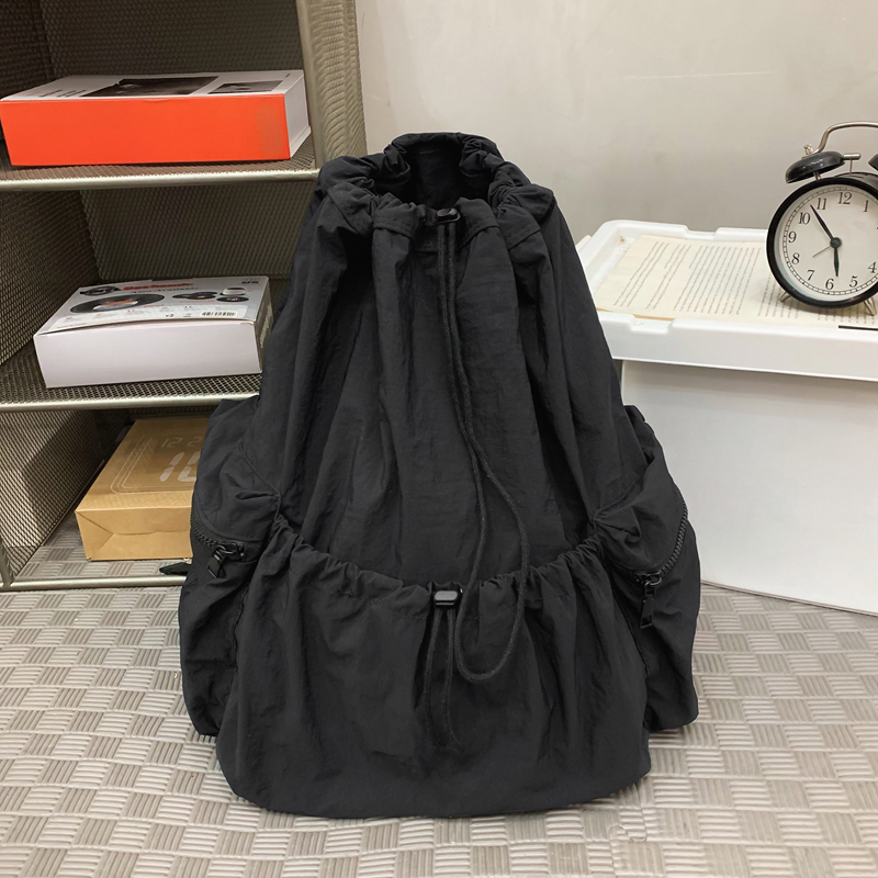 canvas backpack pocket adjustable straps antiscratch schoolbag for work cafe hopping weekend trips solid color unisex design 1807