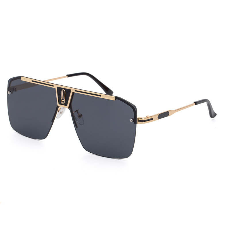 Designer Sunglasses For Women Men Fashion Metal Sunglasses Luxury Polarized Lens Goggle Pilot PC Frame Oversized UV400 Eyewear Luxury Style Sunglasses