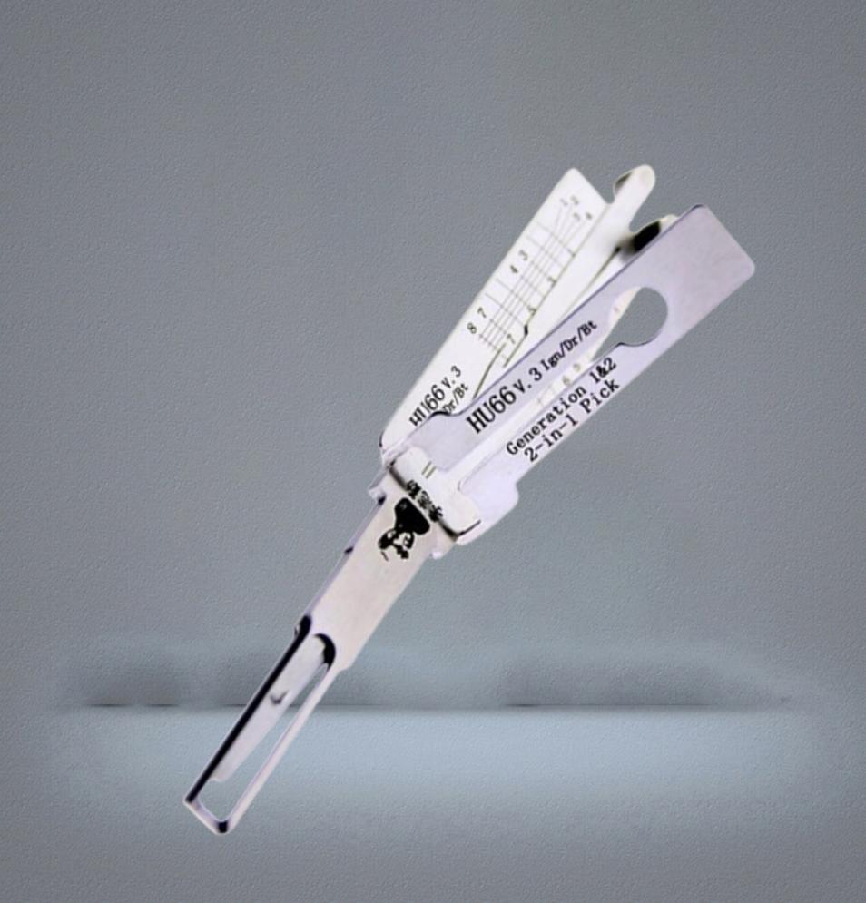 Lishi 2 in 1 lock pick and decoder B111 BW9MH CY24 DAT17 DWO4R DWO5 CH1 FO38 GT10 GT15 GM37 GM39 GM45 HU43 HU49 HU46 HU56 HU58 HU64138292