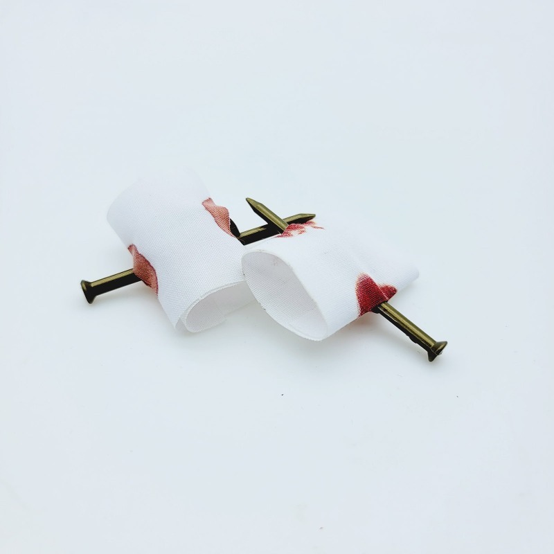 Penetrate Fingers Nails Funny Prank Stress Relief Toys Novel Scary Trick Toys Look Real Easy-to-learn Street Magic Props