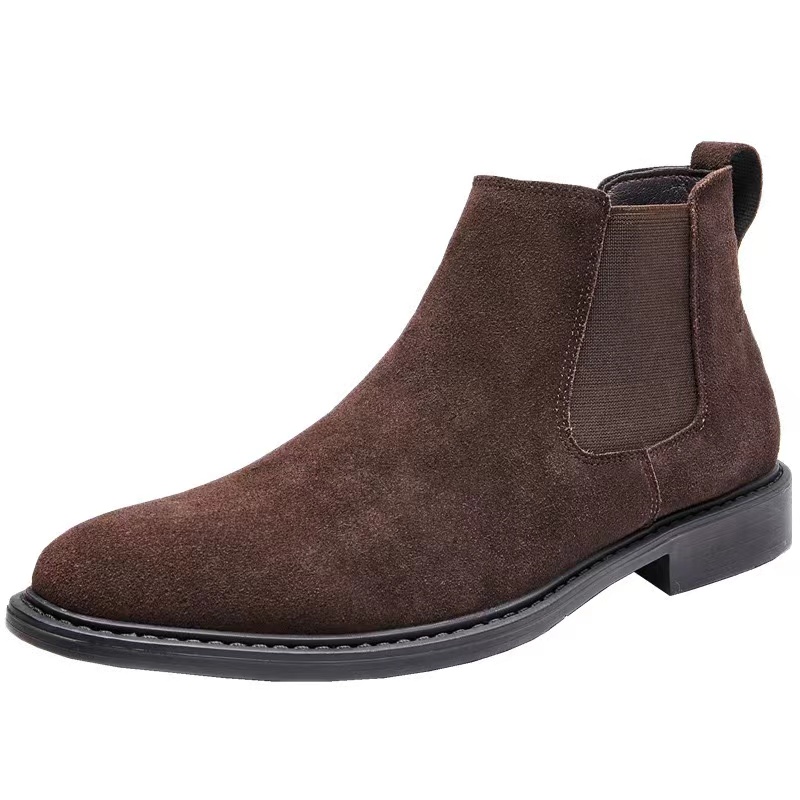 Retro Men Shoe AutumnWinter New Classic Cowhide Large Shoes British Allmatch Leather Fashion Boot Casual 240924
