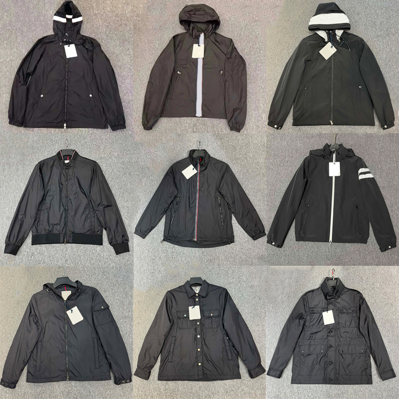 designer mens NFC jackets bomber windshield hooded jacket outerwear street Spring And Autumn coats