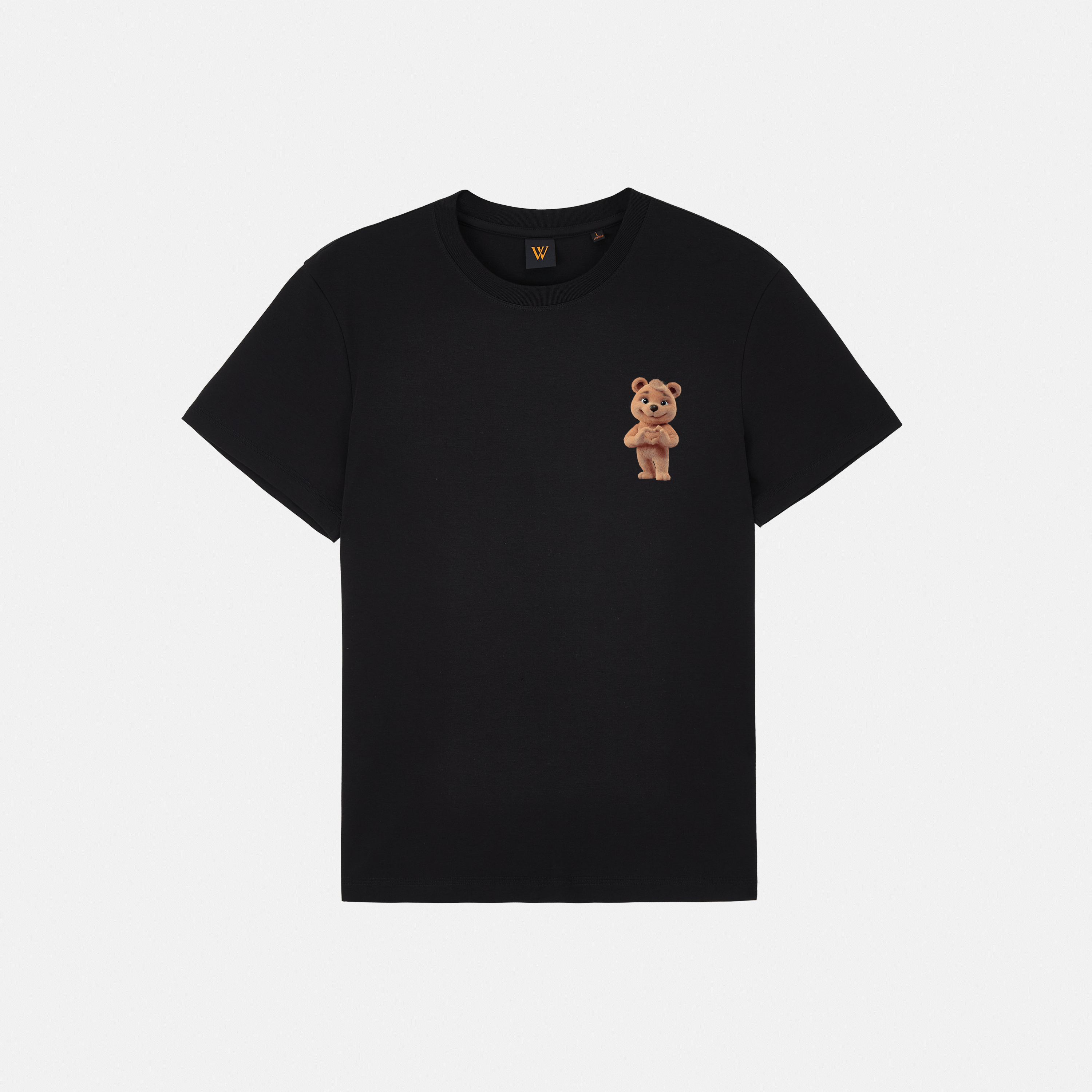 Comfort-Fit Graphic Printed Cotton Crewneck Shirt