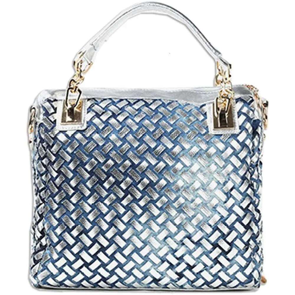 Denim Bags For Women Shoulder Tote With Dia Jean Handbag Crystal Crossbody Bag