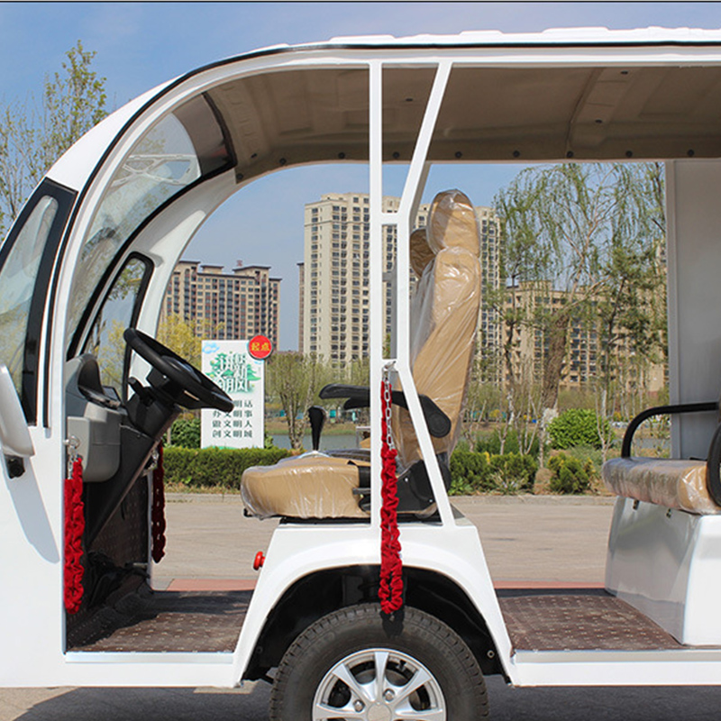 New electric sightseeing car for parks, scenic spots, sightseeing, viewing houses, commuting, business use