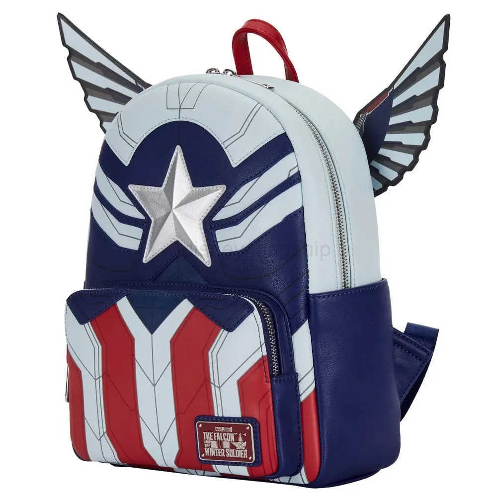 Disney PU leather womens backpack cartoon chocolate Mickey ice cream Yoda womens bag toy story 3 childrens backpack brand girl handbagXJ250506