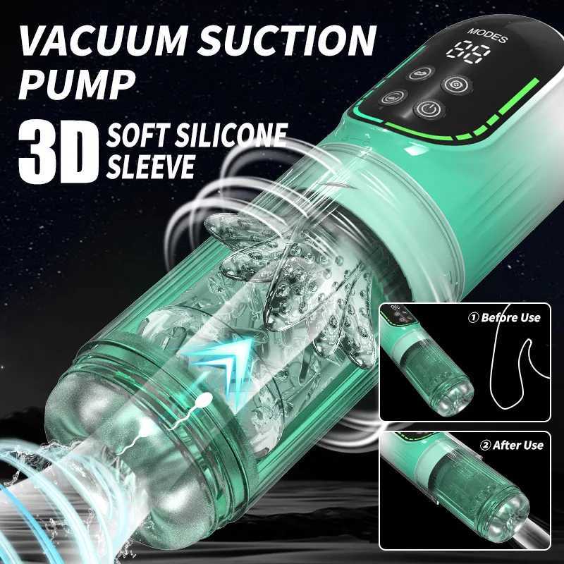 7 Rotating Sucking Water SPA Automatic Male Masturbator Cup Real Pussy Blowjob Machine Adult Masturbation Sex Toys For Men Male W250506