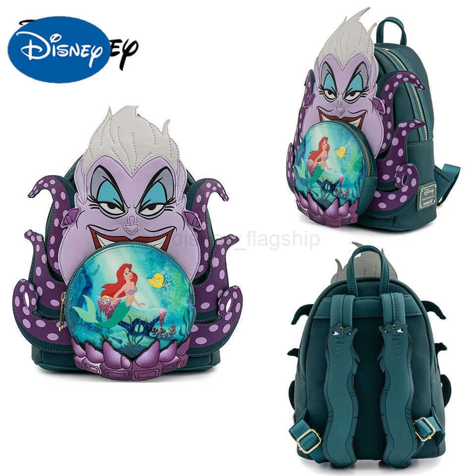 Disney Loungefly Disney Backpack Snow White Shoulders Knapsack Large-Capacity Leisure Bag Schoolbags Children Girl Christmas GiftsXJ250506