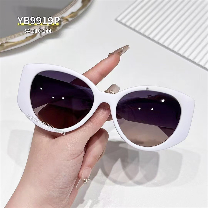Designer sunglasses free shipping 2025 new fashionable commuting high-end texture sunglasses