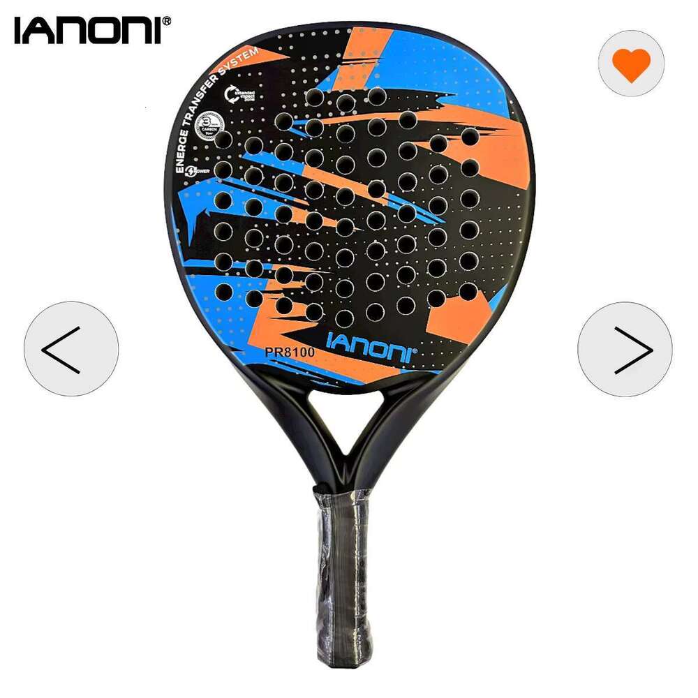 IANONI carbon fiber Raquette Raquettes Palas De Padel racket