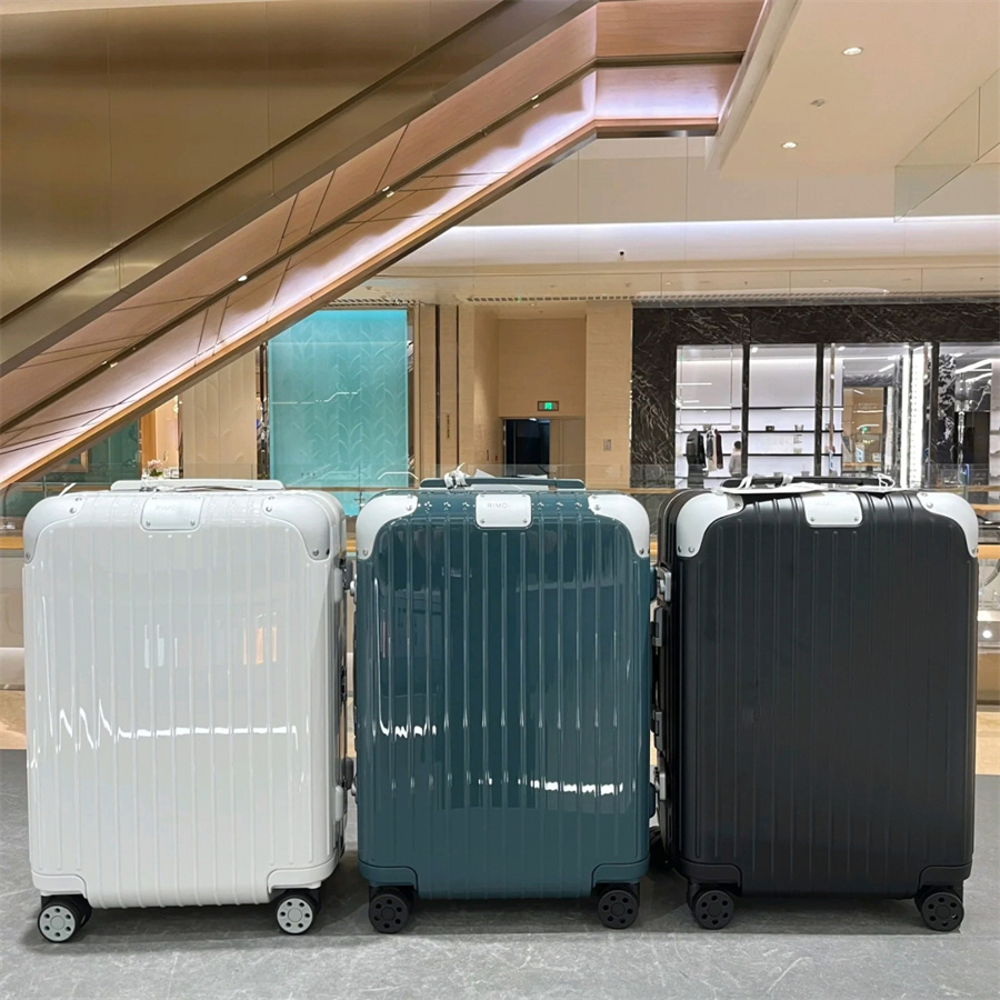 Rim0 Design Suitcase Rolling Luggage Spinner Travel Trolley Case Carry On Luggage PC Boarding Cabin 21/26/30 inches Valise Password Lock Box