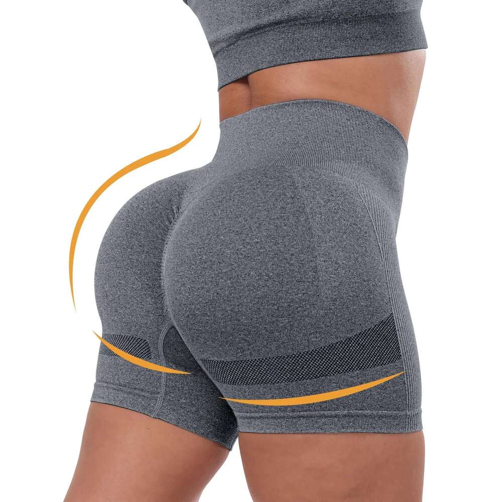 2024 4Pcs Booty Gym Woman High Waist Fiess Multi Piece Set Shorts Summer Running Outdoors Butt Lifting Pants
