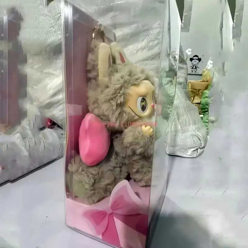 Hot Product Brown Labubu Vigny Pink Bow Change Make-Up Series Box High Appearance Vinyl Dolls Accessories Pendant Christmas GiftXJ250506