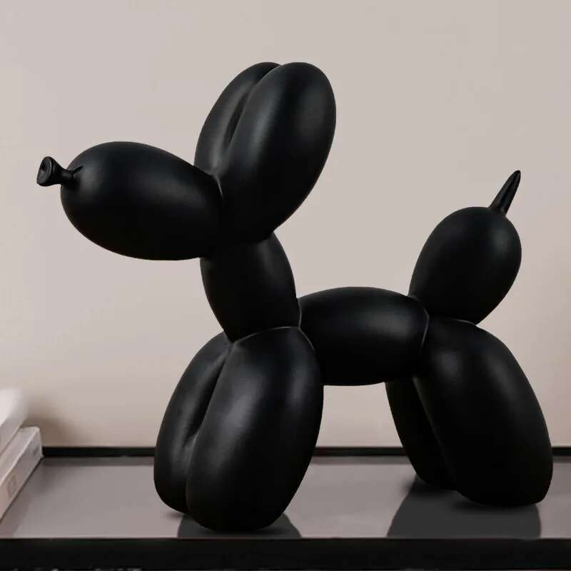 Nordic Creative Balloon Dog Resin Crafts Home Porch Living Room Office Desktop Exquisite Decoration